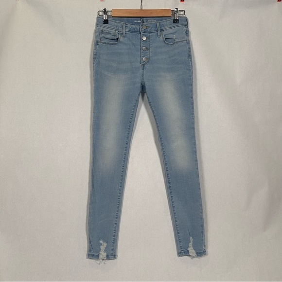 2 for$15 Old Navy High-Waisted Rockstar Super Skinny Jeggings - Picture 1 of 13